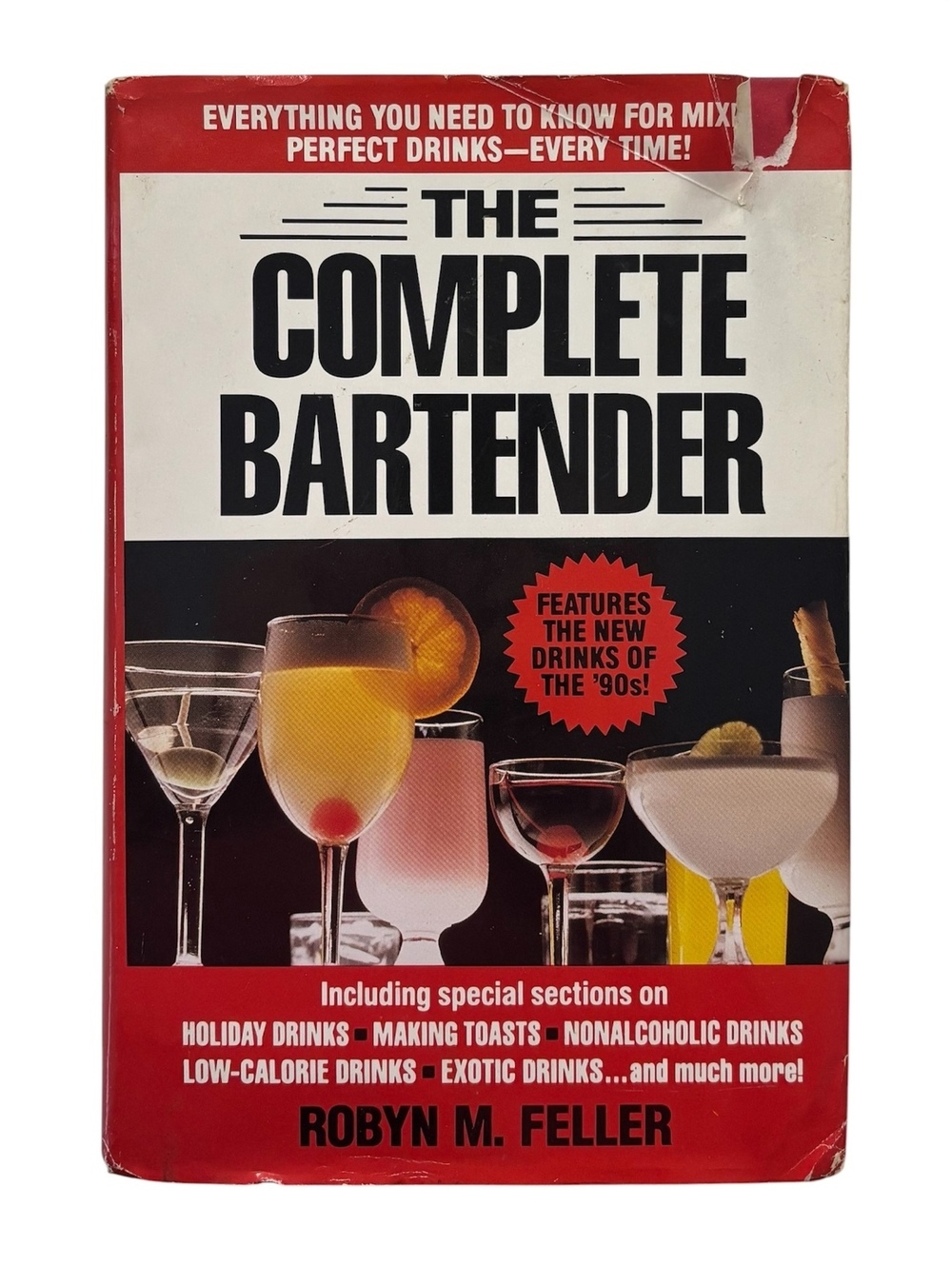 Vintage - The Complete Bartender Hardcover Book 1990s